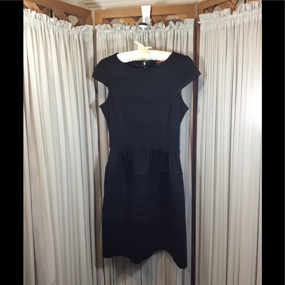 Elle Black, Fit & Flare knit Dress, 4